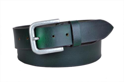 40 Mm Buff Grain Leather Belts With 40-50 Inch Length And Meta Alloy Buckel