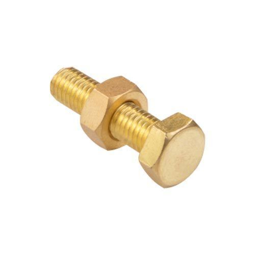 Yellow Brass Nut Bolt