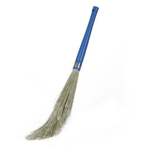 Blue Plastic Floor Broom for Cleaning