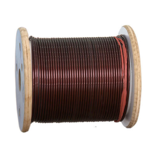 Maroon Insulated High Grade Polyester Enameled Aluminum Wire