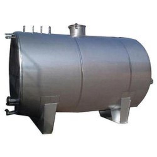 Gray Large Capacity Heavy Duty Highly Durable Leak Proof Oval Mild Steel Ms Water Storage Tank