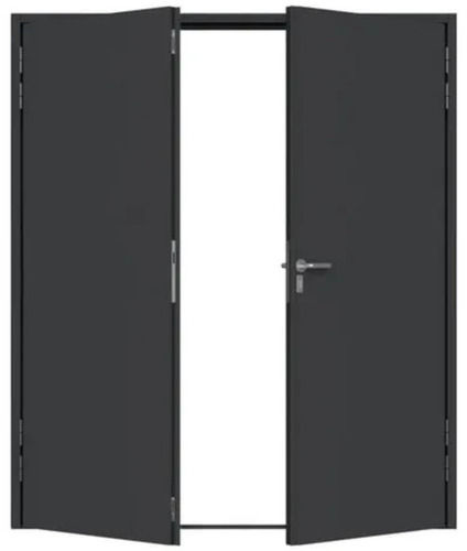 Paint Coated Steel Security Double Door For Industrial Purpose