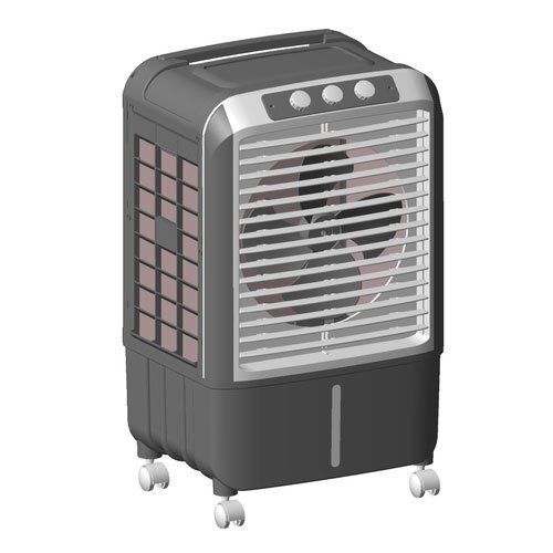 Gray Portable Square Plastic Air Cooler