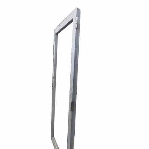 Silver Rectangular Aluminium Door Frame