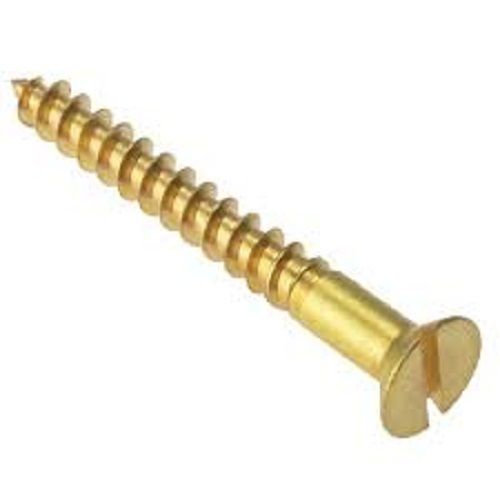 Yellow Self Drilling Brass Screw