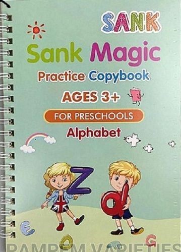 150 Gram And A4 Size Reusable Writing English Book