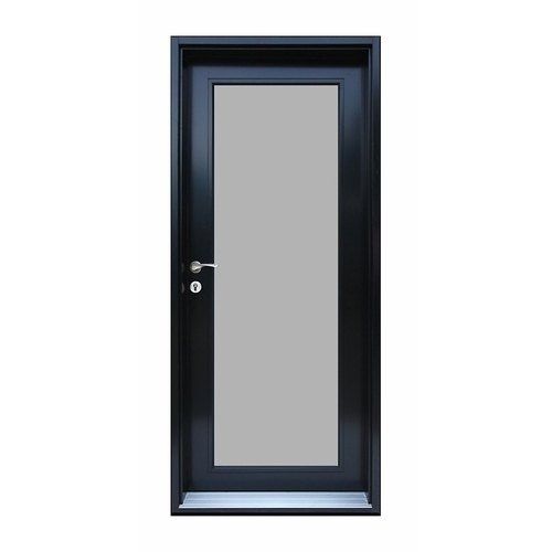 Inward Open Style Rectangular Creak Resistant Designer Aluminium Bathroom Door for Entry