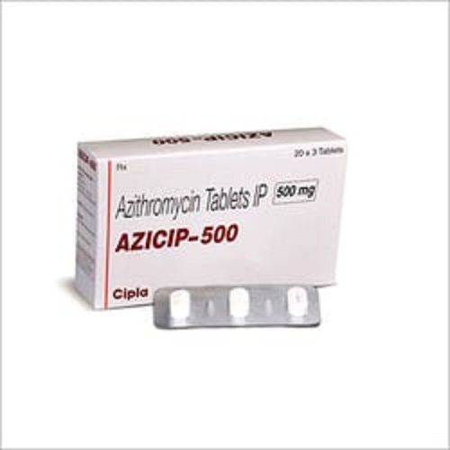 Azicip 500 Tablet, 1 Strip 3 Tablets General Medicines