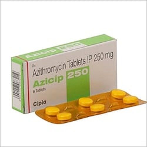 Bacterial Infections Azithromycin Tablets Ip 250 Mg 6A 1