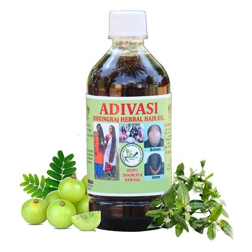 Bhringraj Herbal Hair Oil For Stop Dandruff & Hair Fall