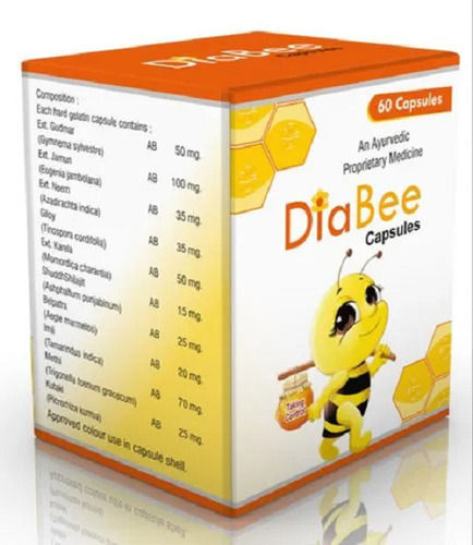 Diabee Capsules For Clinical An Ayurvedic Property Medicine 6 X 10 Capsules