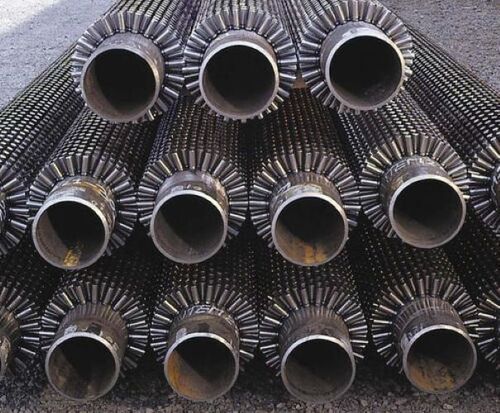 कॉम्पैक्ट डिज़ाइन और संपर्क क्षमता के साथ उच्च ताप सतह क्षेत्र H स्क्वायर फिनड ट्यूब इकोनॉमाइज़र