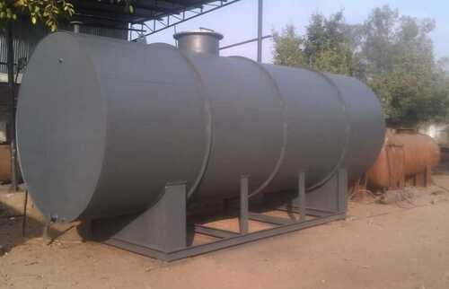 Mild Steel Black Diesel Storage Tank, 2000 Litre Storage Capacity