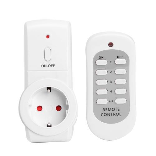 Outlet Switches - Modular Plastic Design, 1-6 Module Size, 240V, 16A Rated Current, White Color, Plug-In Mount Type