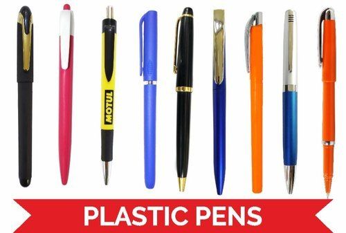 Coloured Promotional Plastic Ballpoint Pens