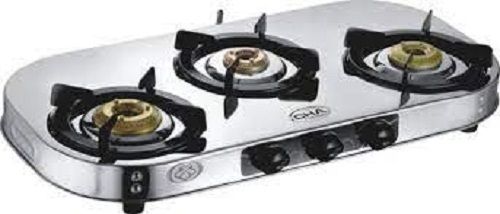 Countertops Heavy-Duty Manual Ignition Three Burner Electrical Cooking Gas Stove