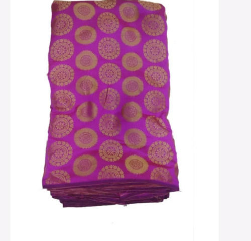 Magenta Zari Brocade Fabrics