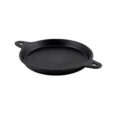 Round Shape 9 Inches Cast Iron Cookware Iron Omelette Pan