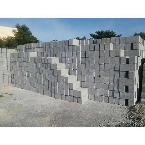 Solid Rectangular Concrete Hollow Blocks Application: Kitchen