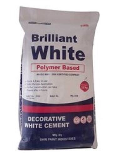 High Grade White Polymer Based White Cement