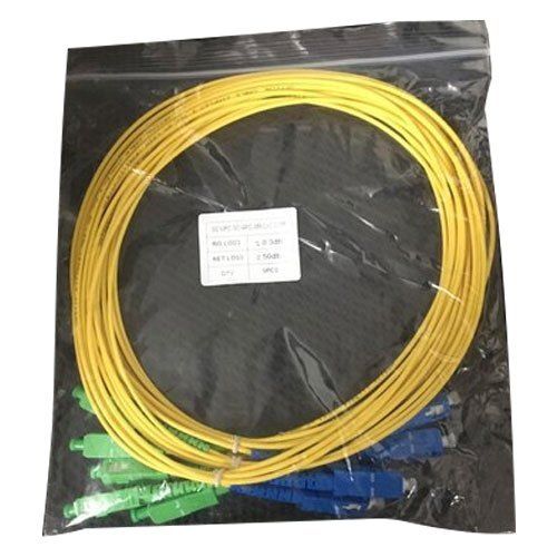 Yellow Fiber Optic Cable