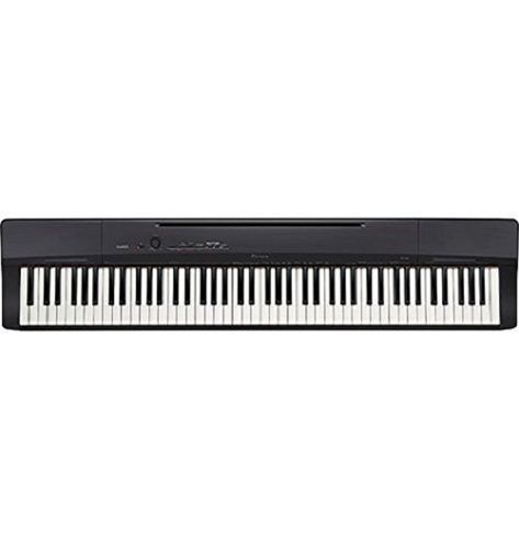 Lightweight and Portable Non-Electric Black Casio Keyboard Musical Instrument