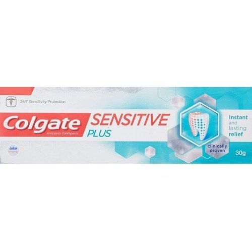 White Colgate Sensitive Plus Toothpaste