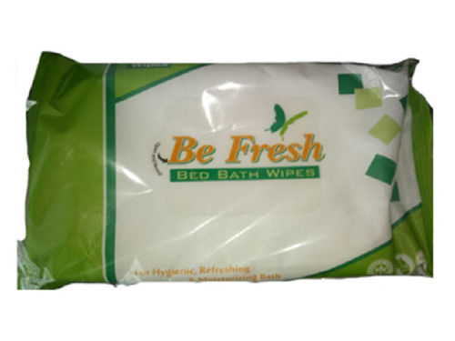 Disposable Aqua Glycerin Moisturizing Bed Bath Wipes For Patients And Old Aged