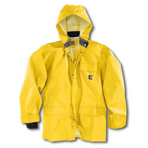 Mens Full Sleeve Yellow Plain Waterproof Raincoat