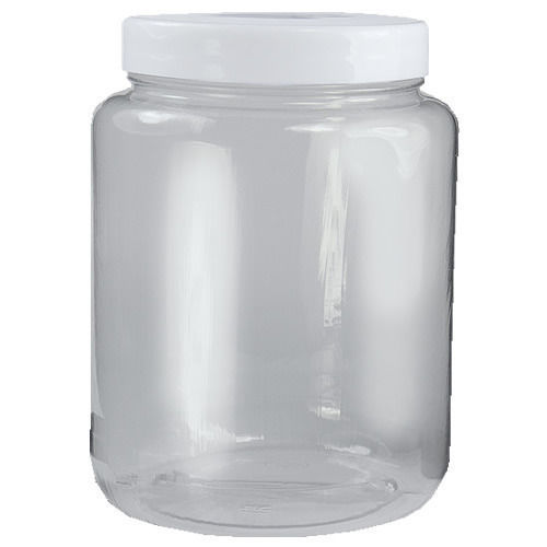 Lightweight Leak Resistant Transparent Plastic Empty Pickle Jars with Screw Cap