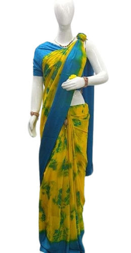 Printed Grorgette Sarees