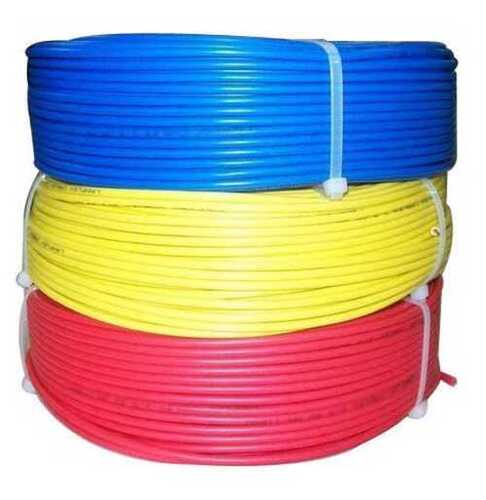  1.5 Mm Blue, Yellow And Red Electric Cable Wire, 90 Meter Length