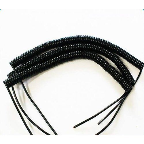 12 V 1.5 Meter Expandable Length Heat Proof PVC Copper Conductor Spiral Cable