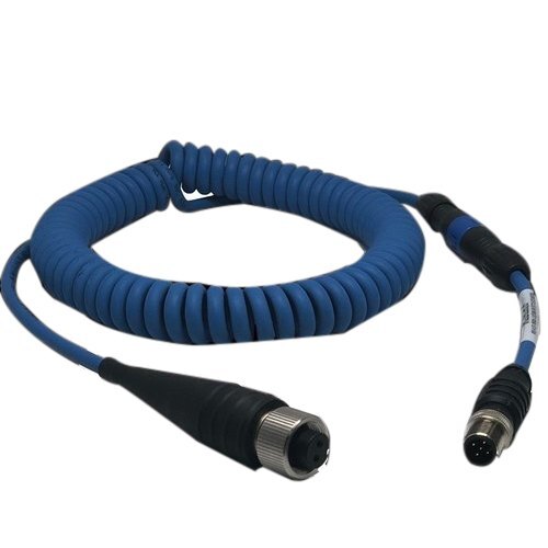 48 Voltage 2 Meter Expandable Length Copper Conductor PVC Coiled Cord