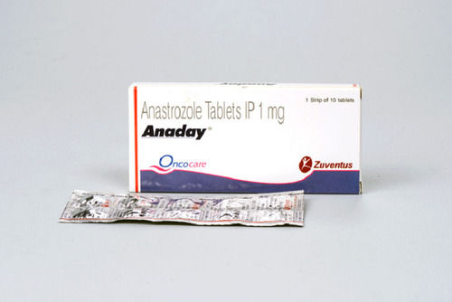 Anaday Anastrazole 1 MG Tablet IP, 1x10 Alu Alu Strip