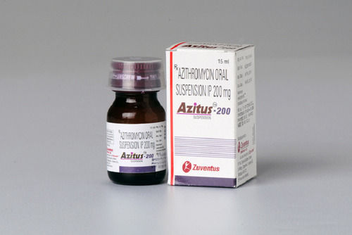 Azitus-200 Azithromycin 200 MG Antibiotic Oral Suspension, 15 ML