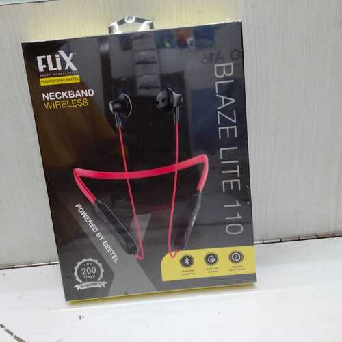 Bluetooth Wireless Neckband Used In Multimedia And Phone Canceling