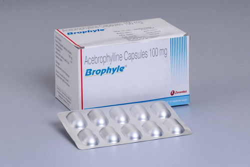 Brophyle Acebrophylline 100 MG Capsule For COPD, 10x10 Alu Alu Pack