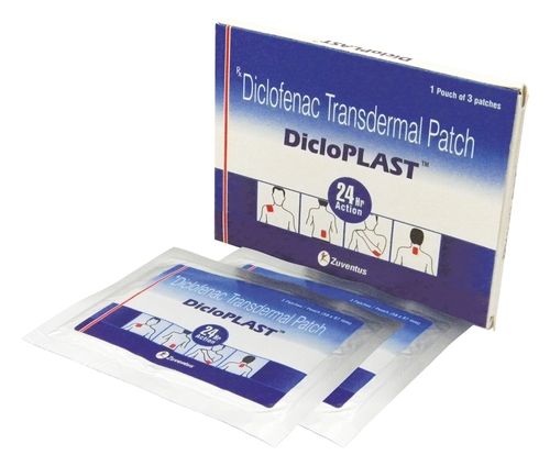 Dicloplast Diclofenac Diethylamine BP 10 MG Transdermal Patch