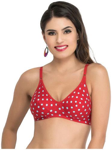 Plain Cotton Blend Women's Non Padded Bra for Daily Use at Rs 50/piece in  New Delhi