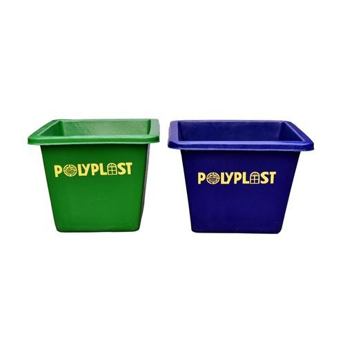 Open Top Plastic Garbage Dustbin 40 Ltr - Application: Outdoor Use