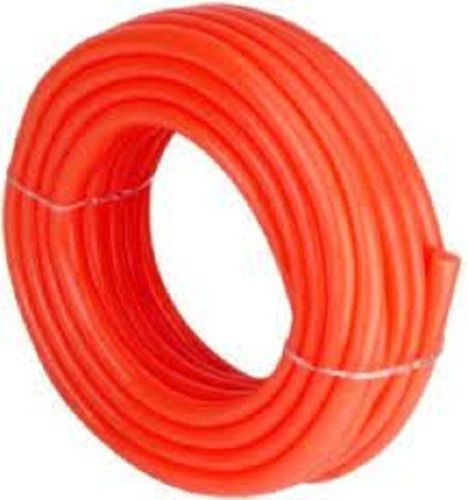 Orange Plain Pvc Braided Pipes