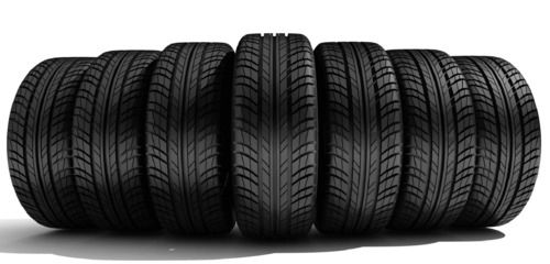 Tubeless Rubber Tyres For Four Wheeler Vehicles, Anti Skid And Durable