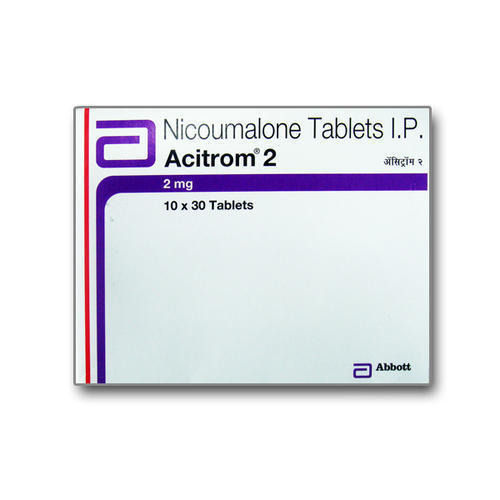 Acitrom 2 Nicoumalone Tablet Ip, 10x30 Blister