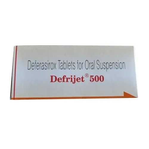 Defriject 500 Deferasirox Tablet For Oral Suspension, 1x10 Blister