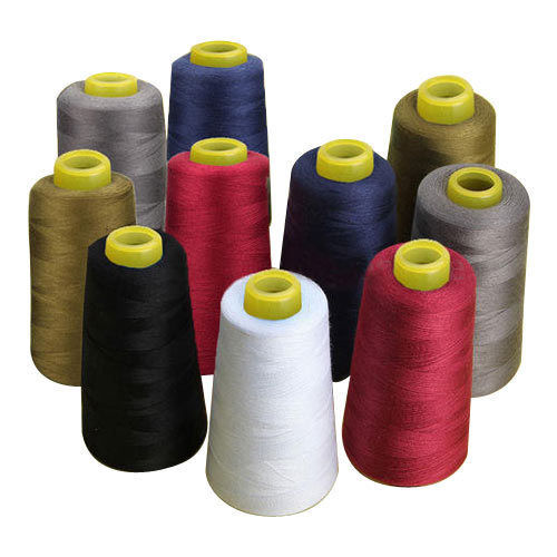 Steel Industrial Sewing Dyed Spun Thread For Garments Stitching Use