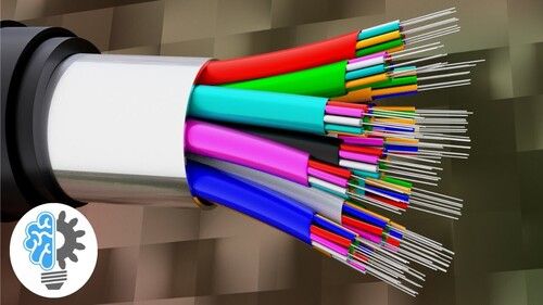 Inner Copper Optical Fiber Cable, Crack Free And Heat Resistant