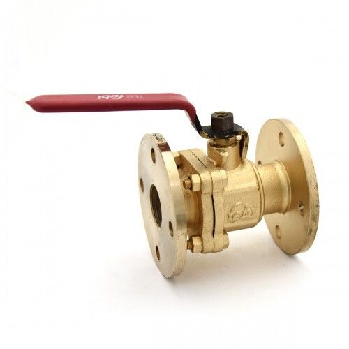 Lever Operated Two Piece Design Gun Metal Ball Valve (PN-16)