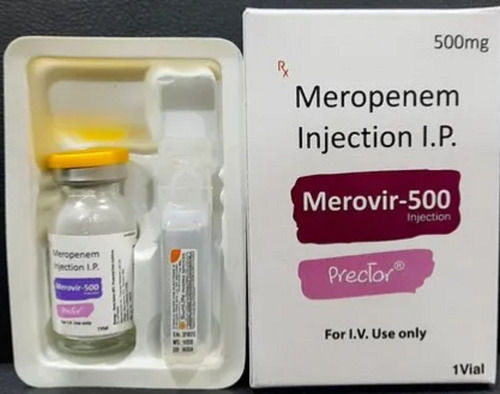 Meropenem Injection 500mg For IV Use Only