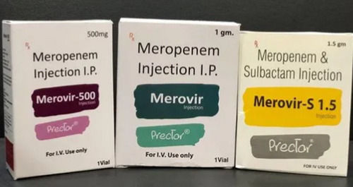 Good Quality Meropenem Sulbactam Injection 1.5Gm For Iv Use Only